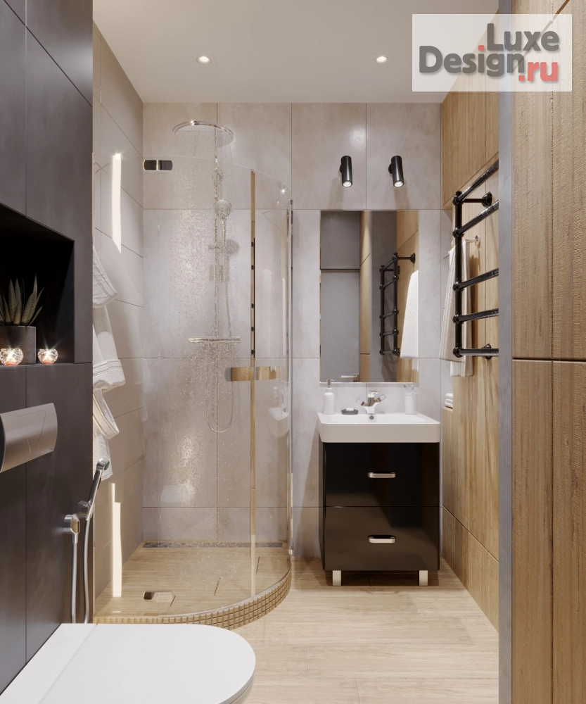 Дизайн интерьера однокомнатной квартиры "Квартира "Весь этот джаз" " (фото 19)