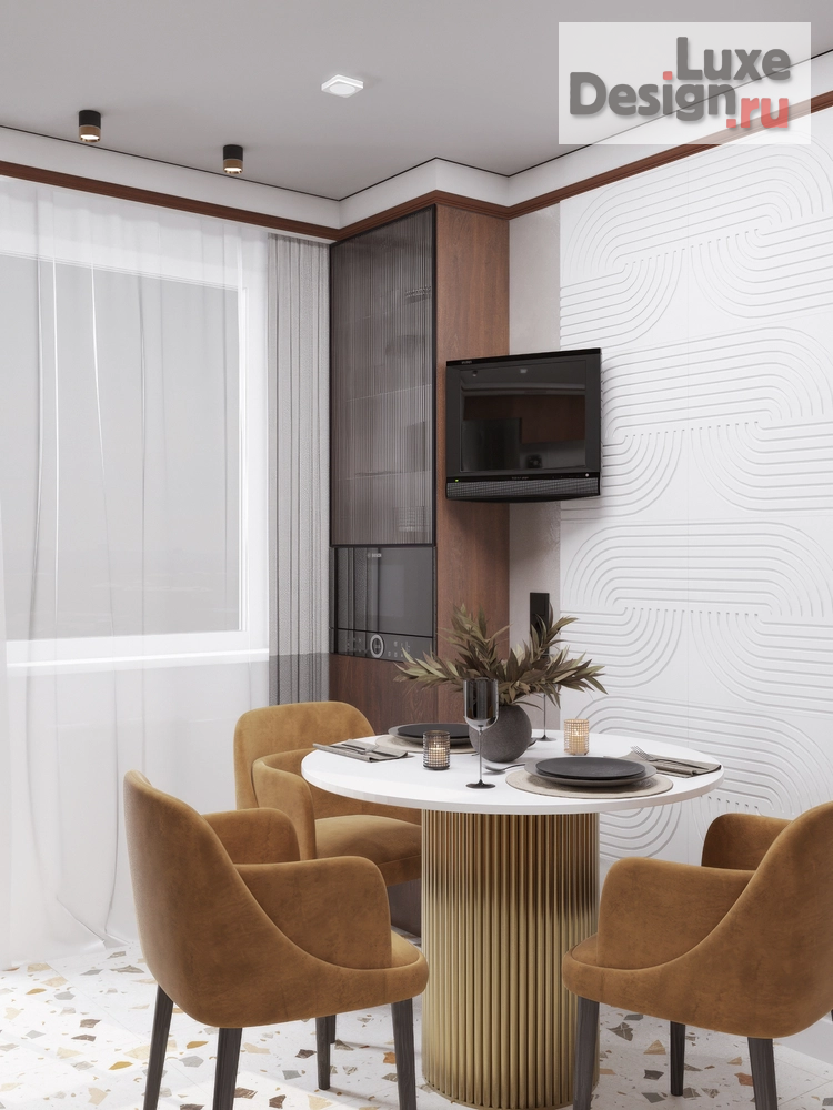 Дизайн интерьера кухни "Редизайн кухни для пары элегантного возраста" (фото 2)