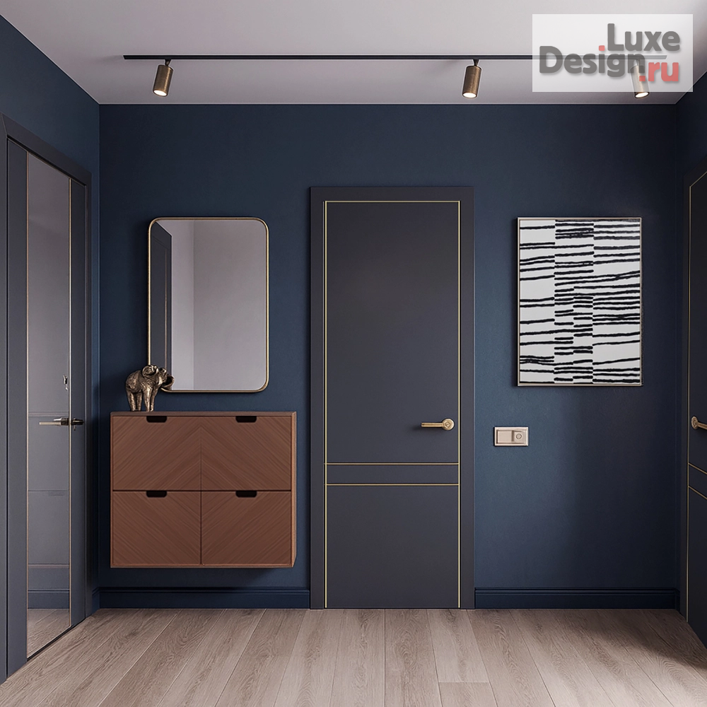 Дизайн интерьера двухкомнатной квартиры "Квартира по готовой отделке от застройщика, Москва" (фото 3) от дизайнера Алеся Цветкова Дизайн интерьера двухкомнатной квартиры "Квартира по готовой отделке от застройщика, Москва" (фото 3)