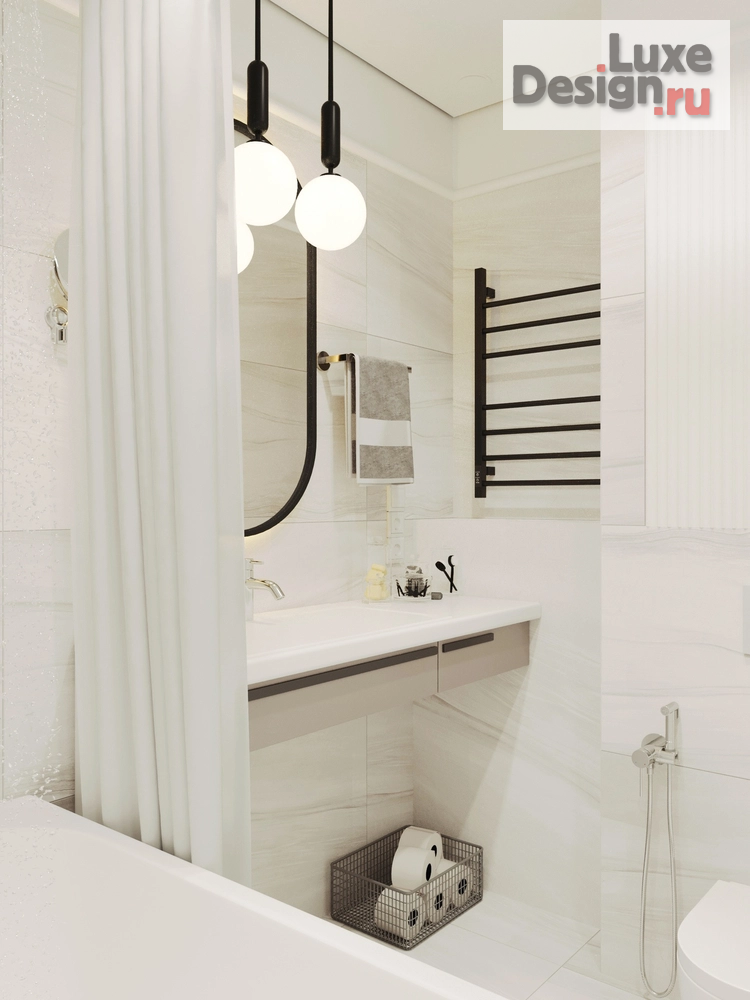 Дизайн интерьера трехкомнатной квартиры "Семейная квартира в ПИК  " (фото 17)