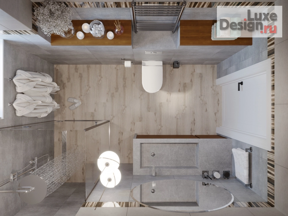 Дизайн интерьера коттеджа "Проект "Ты просто космос"" (фото 22)