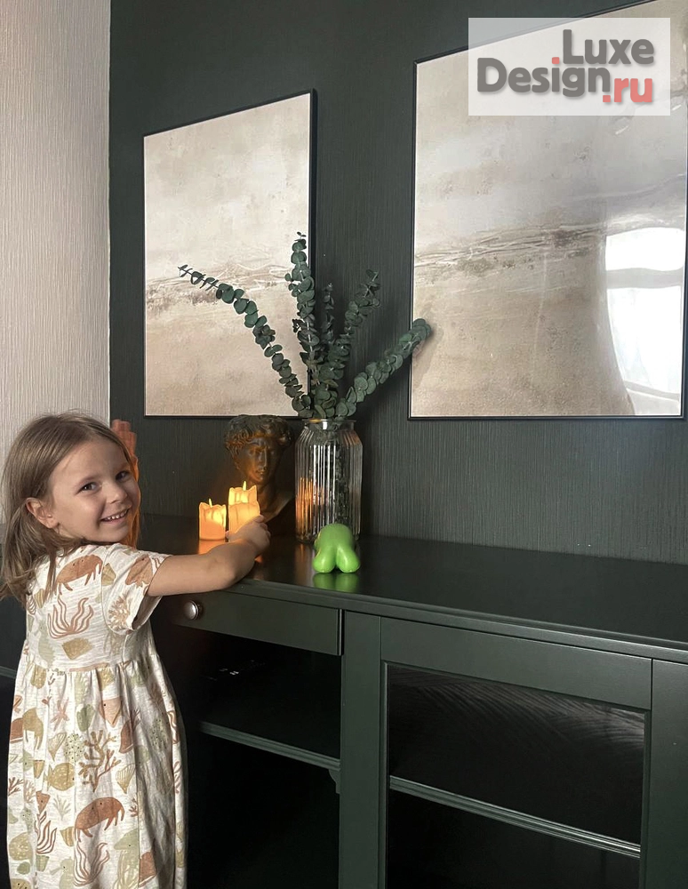 Дизайн интерьера трехкомнатной квартиры "Интерьерный сериал : три объекта для одного блогера" (фото 13)