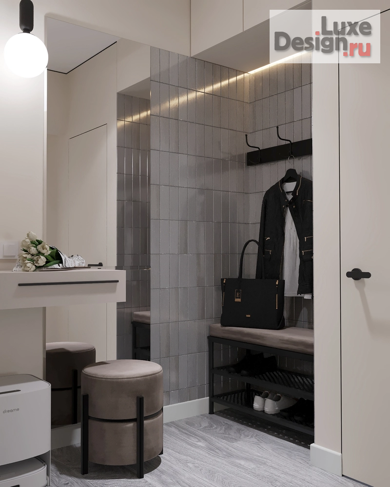 Дизайн интерьера трехкомнатной квартиры "Семейная квартира в ПИК  " (фото 9)