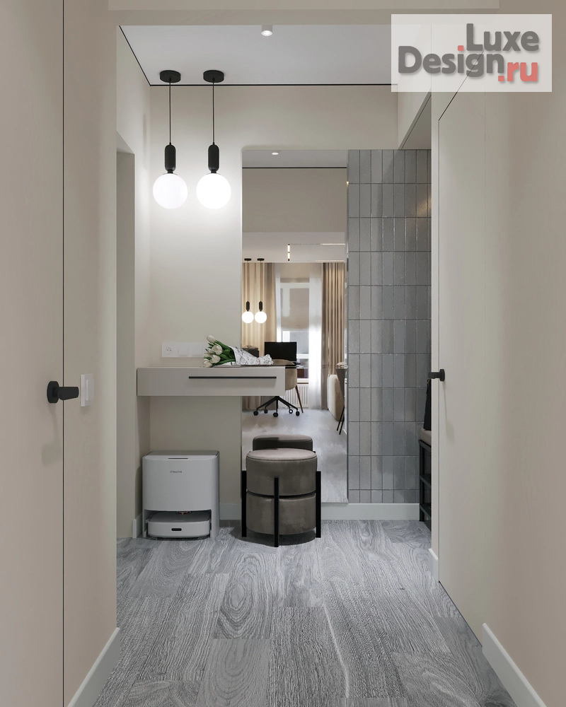 Дизайн интерьера трехкомнатной квартиры "Семейная квартира в ПИК  " (фото 10)