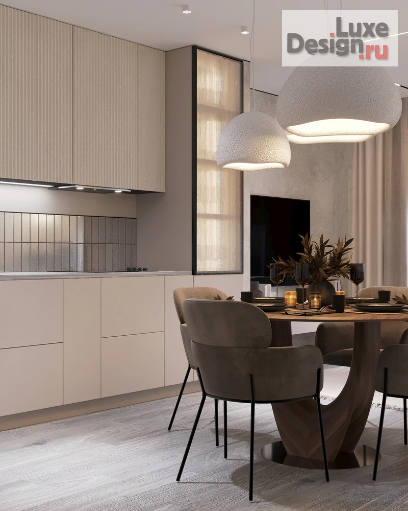 Дизайн интерьера трехкомнатной квартиры "Семейная квартира в ПИК  " (фото 6)