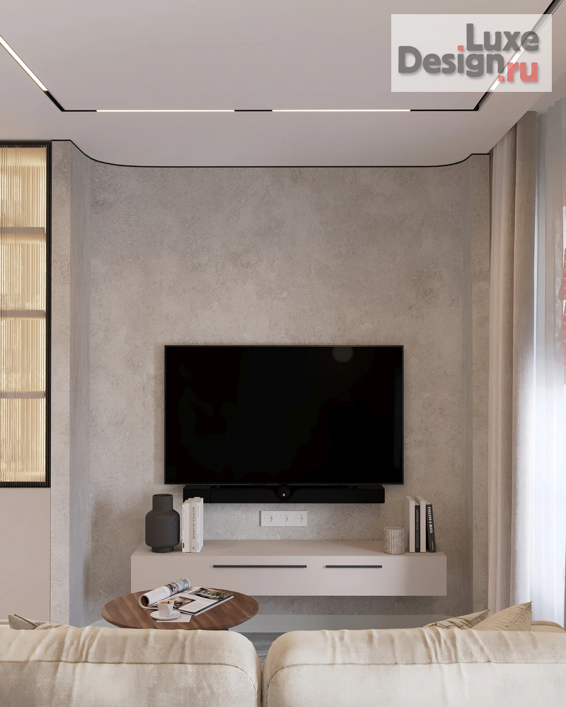 Дизайн интерьера трехкомнатной квартиры "Семейная квартира в ПИК  " (фото 2)