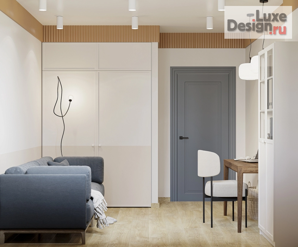 Дизайн интерьера трехкомнатной квартиры "Квартира " Рассказ о простых вещах"" (фото 20)