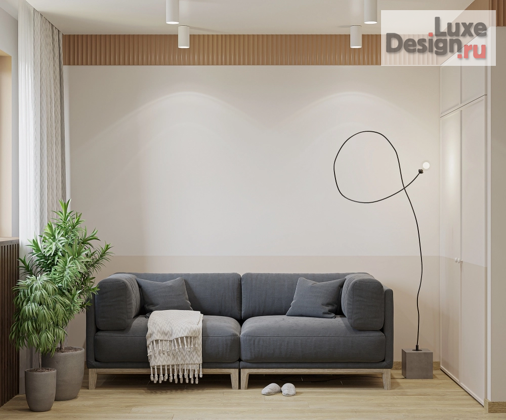 Дизайн интерьера трехкомнатной квартиры "Квартира " Рассказ о простых вещах"" (фото 21)