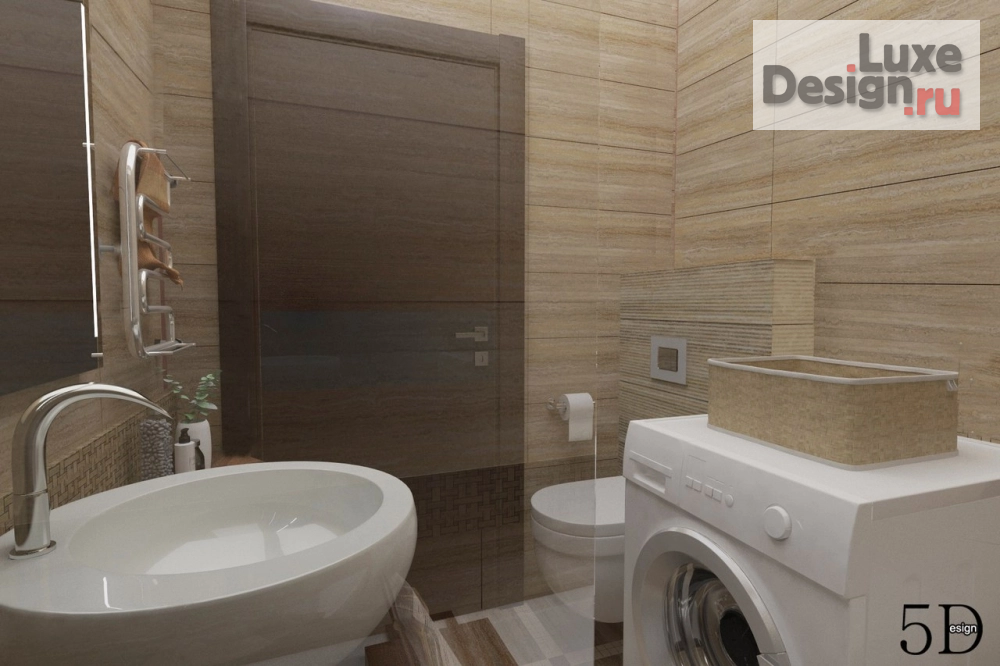 Дизайн интерьера ванной "Проект санузла" (фото 3)