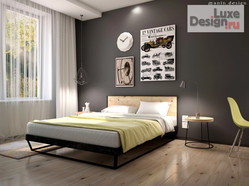 Дизайн интерьера спальни "Проект спальни" (фото 1)