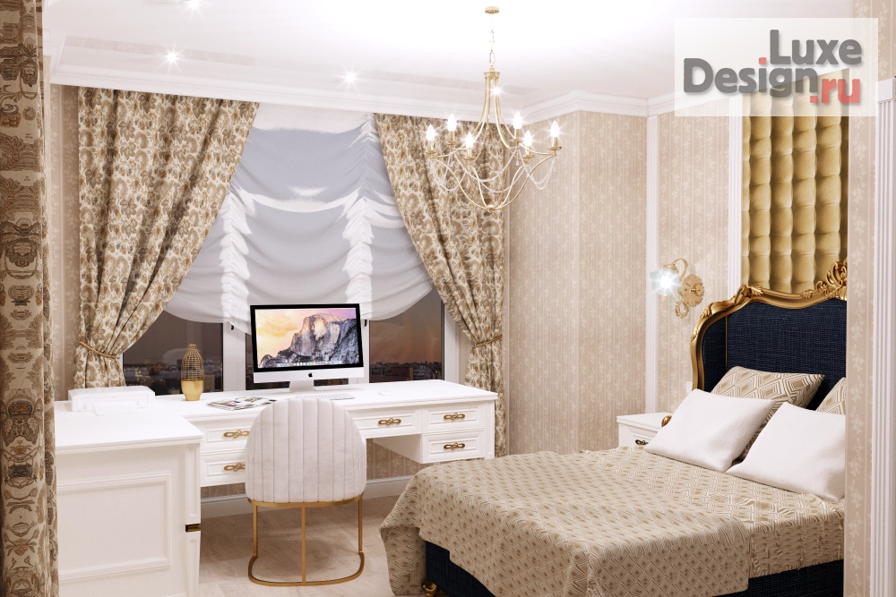 Дизайн интерьера спальни "Комната подростка" (фото 5)