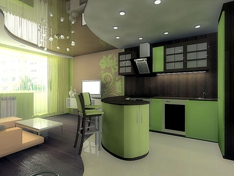 Дизайн интерьера кухни в Ульяновске "Проект кухни"