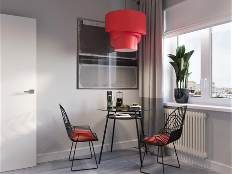 Дизайн интерьера двухкомнатной квартиры в Ульяновске "Life is..."