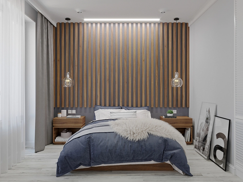 Дизайн интерьера двухкомнатной квартиры в Ульяновске "Квартира "Характер нордический" "